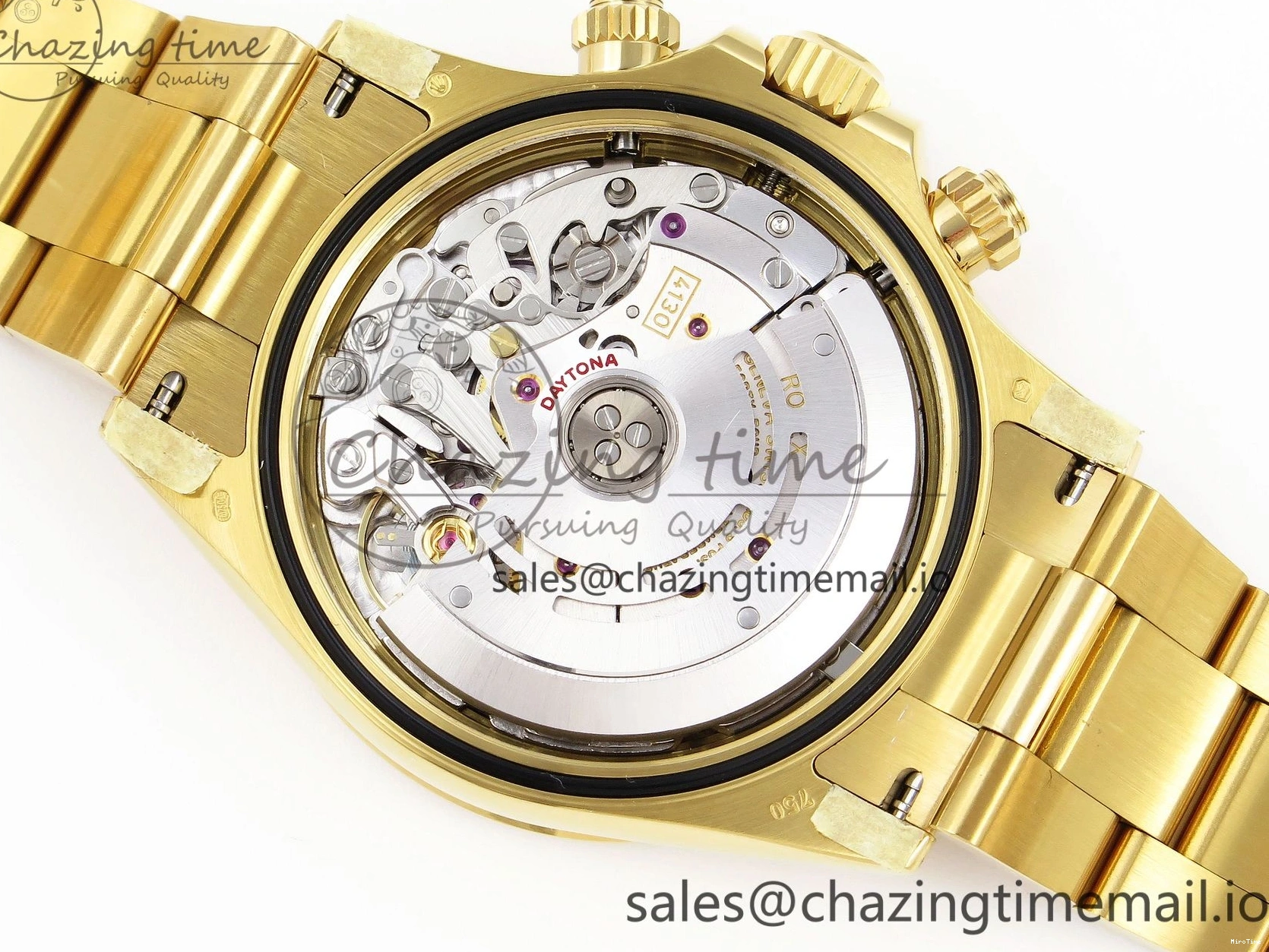 MiroTime 0509 Daytona 116508 KING 1:1 Best Edition White Dial on YG Bracelet SH Contemporary 1902